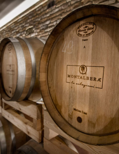 Botti presso l'Azienda Montalbera, Castagnole Monferrato, Piemonte