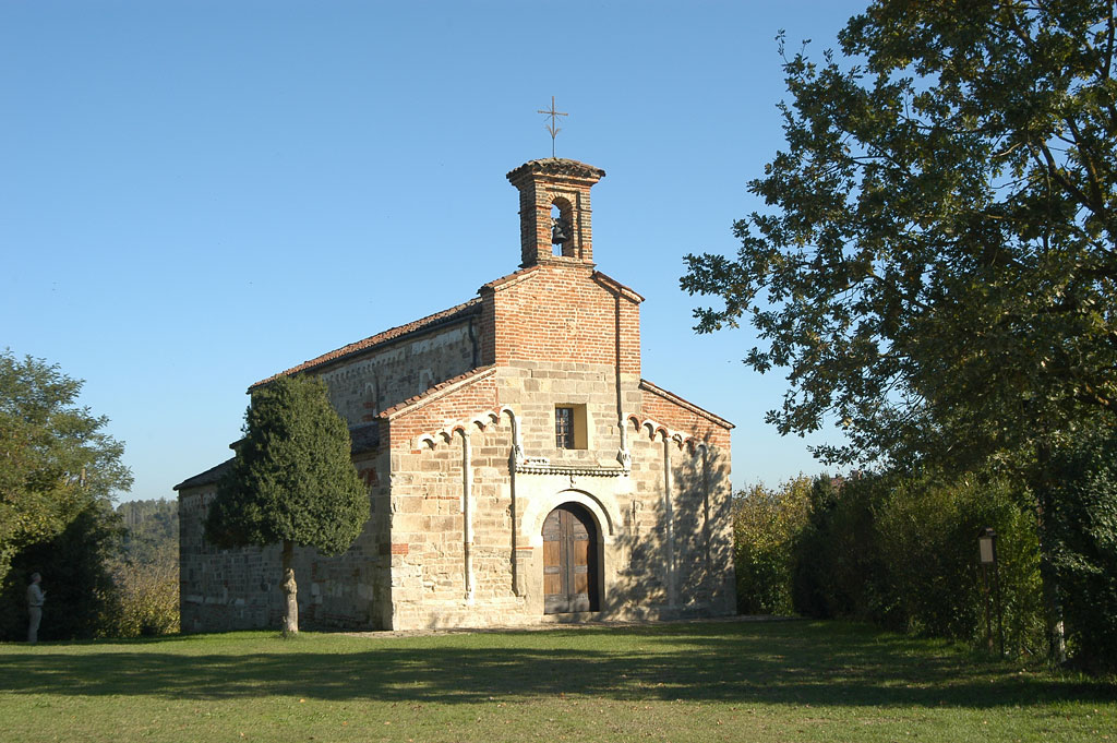 Pieve romanica, San Secondo di Cortazzone, Asti, Piemonte