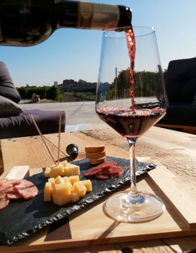 Vino presso l'Azienda Montalbera, Castagnole Monferrato, Piemonte